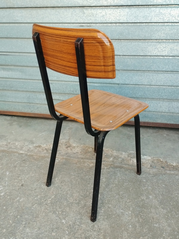 silla formica madera 44.5-80x35x38-43 8u